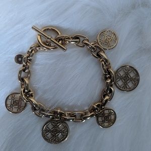 Michael Kors Logo Charm Bracelet